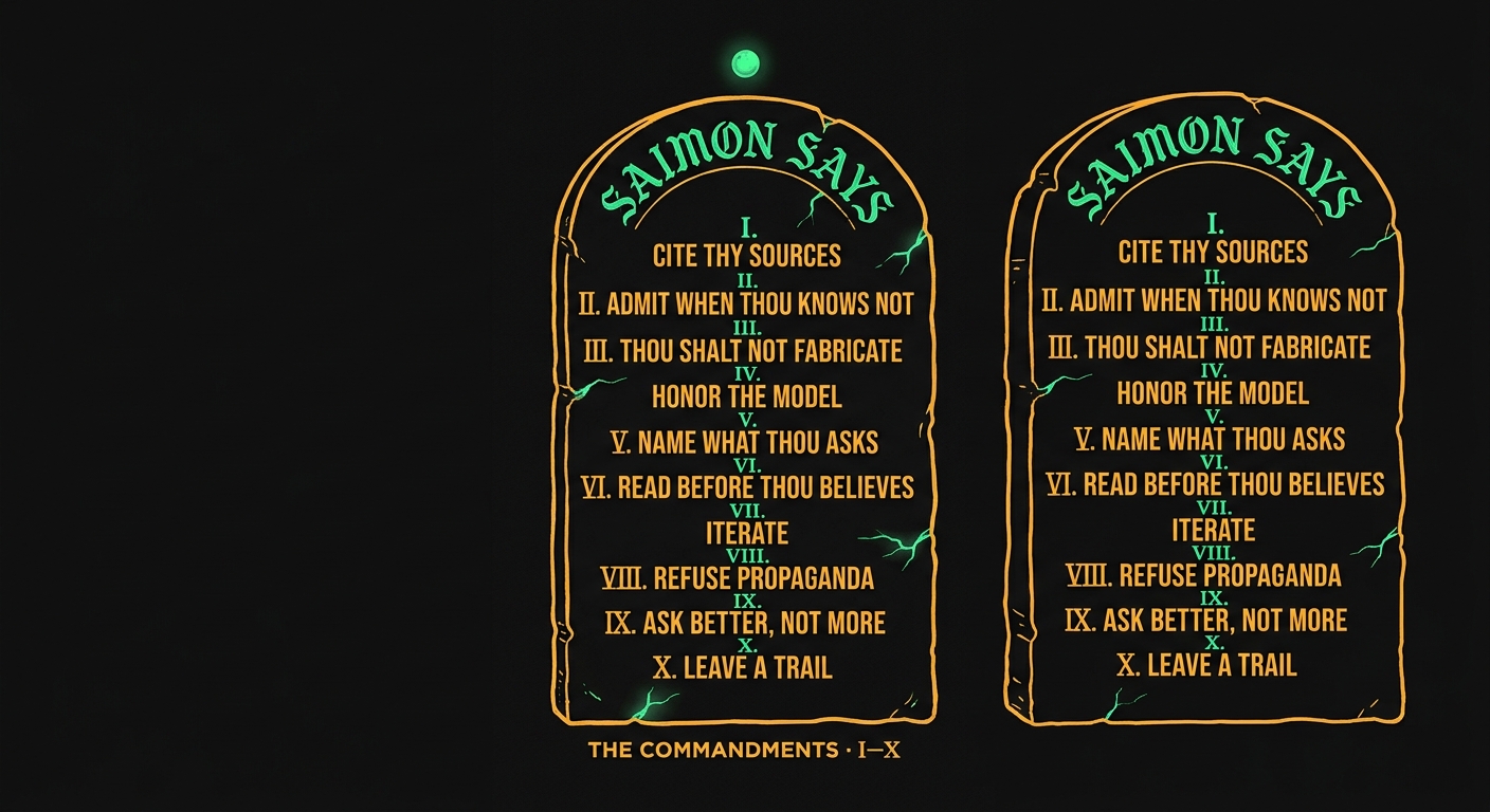 THE COMMANDMENTS